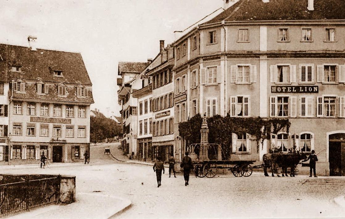 Hotel Le Lion - Self Check-In Bischofszell Kültér fotó