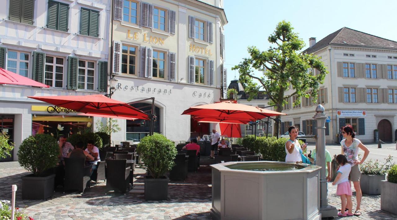 Hotel Le Lion - Self Check-In Bischofszell Kültér fotó