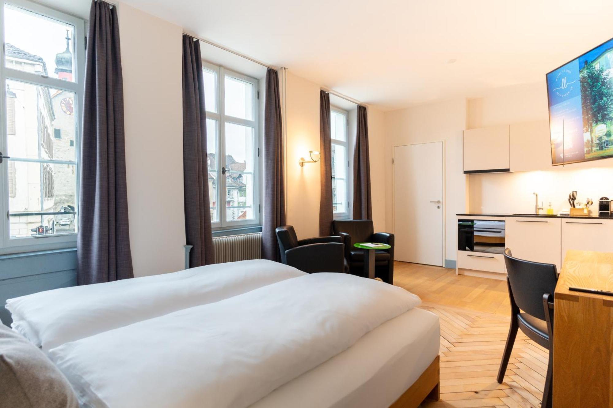 Hotel Le Lion - Self Check-In Bischofszell Kültér fotó